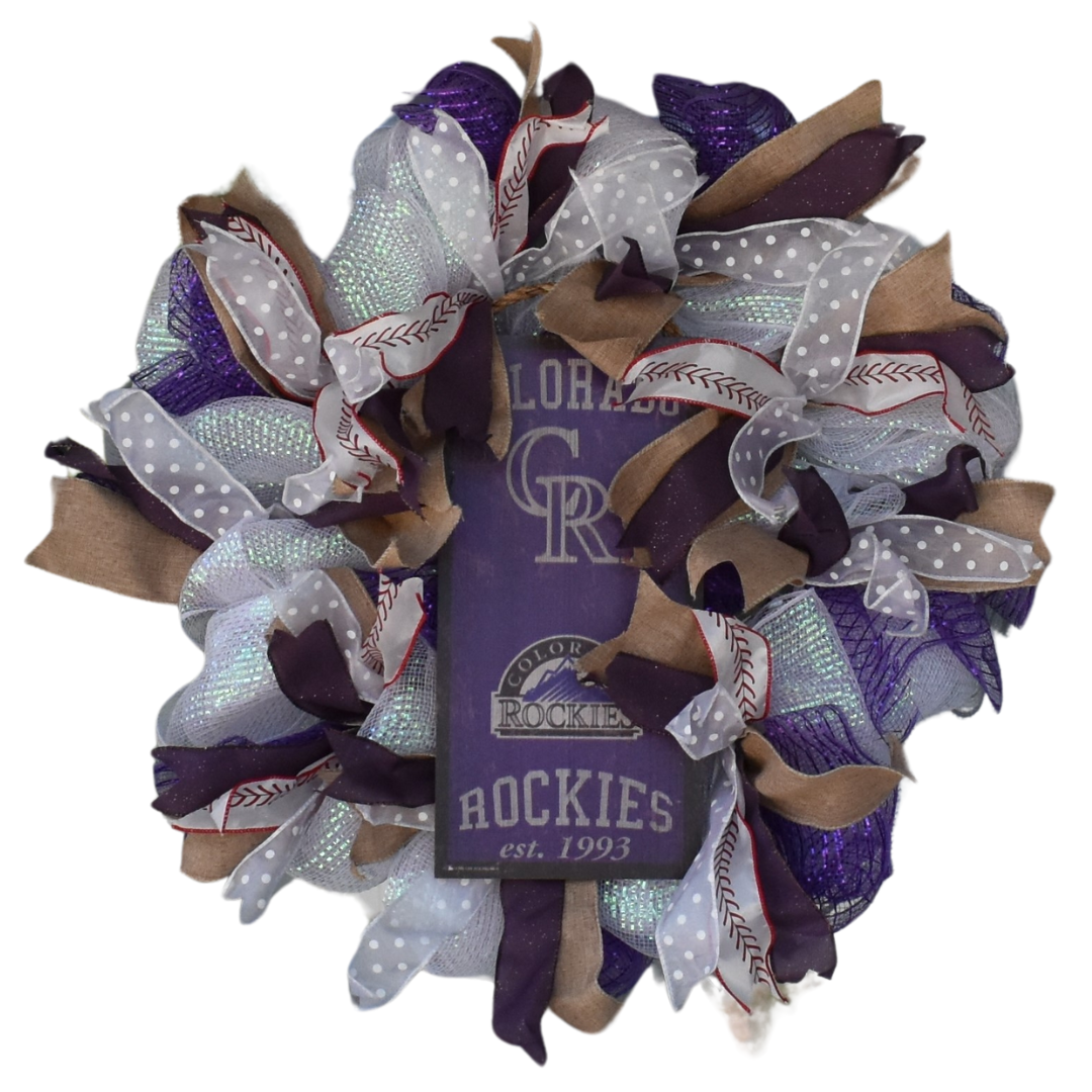 Colorado Rockies Wreath