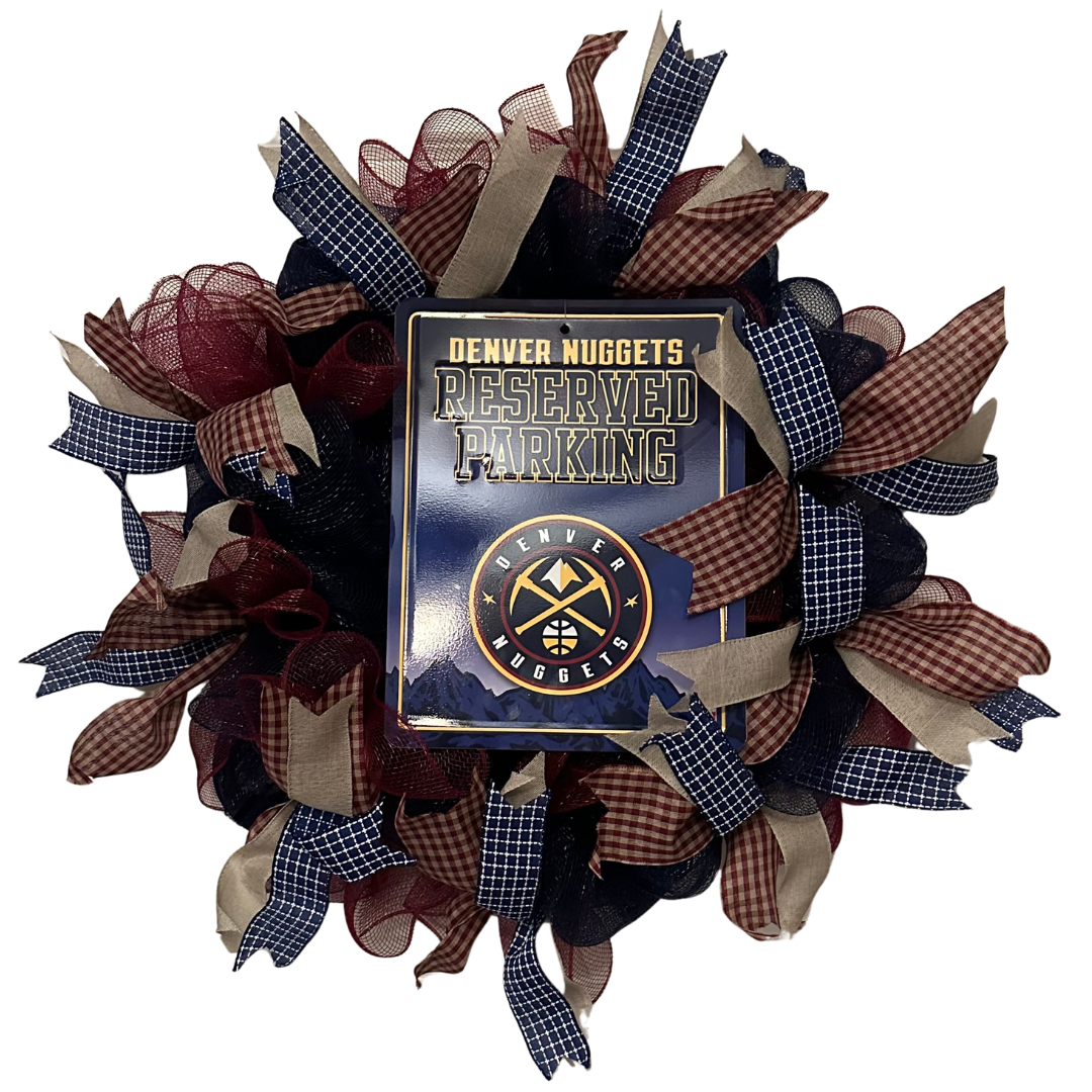 Denver Nuggets Wreath