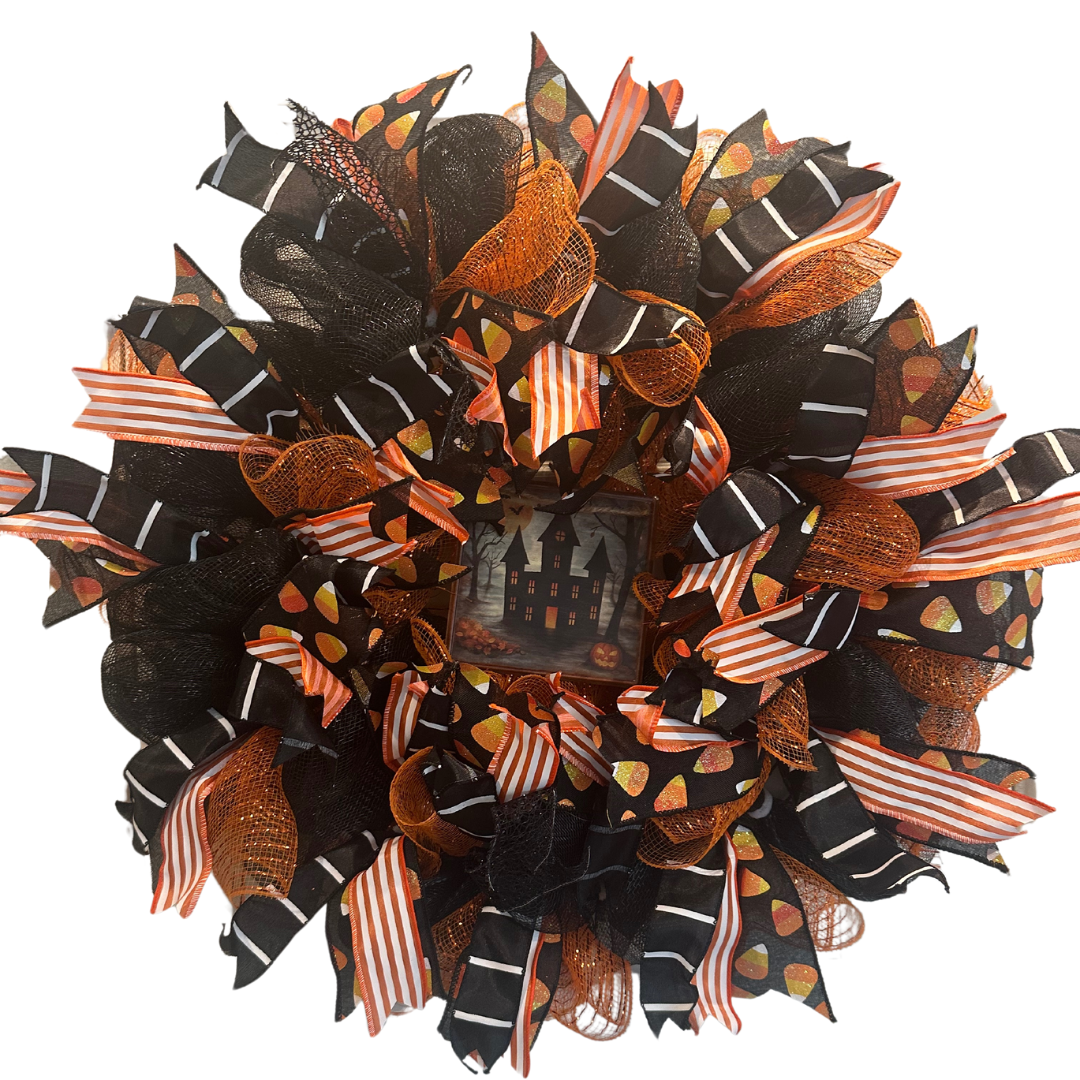 Halloween Spooky Hour Wreath