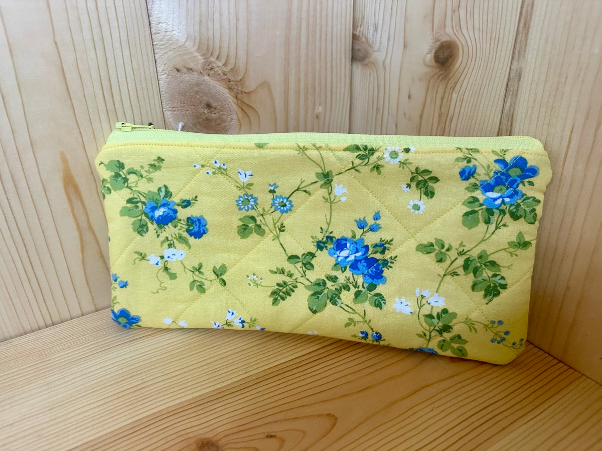 Handmade 100% Cotton Zipper Pouch | Everyday Organizer