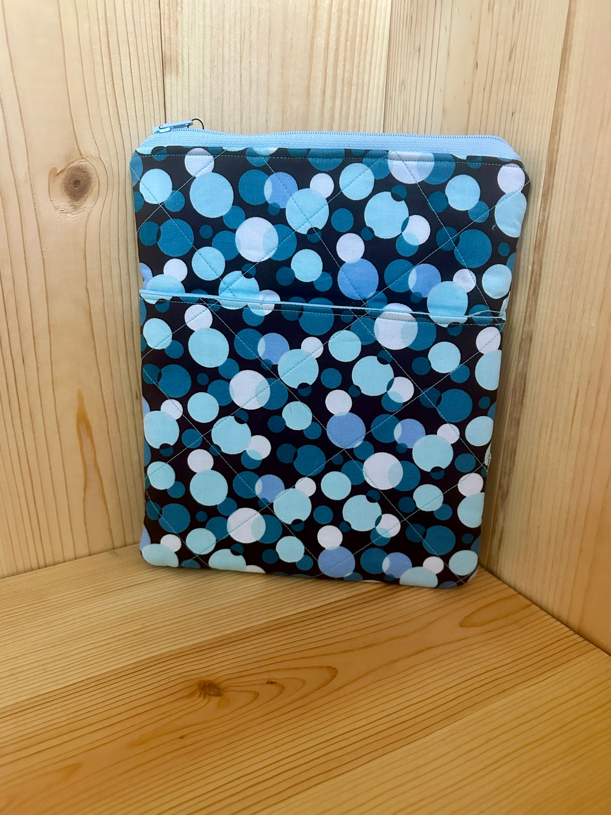 Quilted Kindle & Book Sleeve | Handmade Cotton E-Reader Case