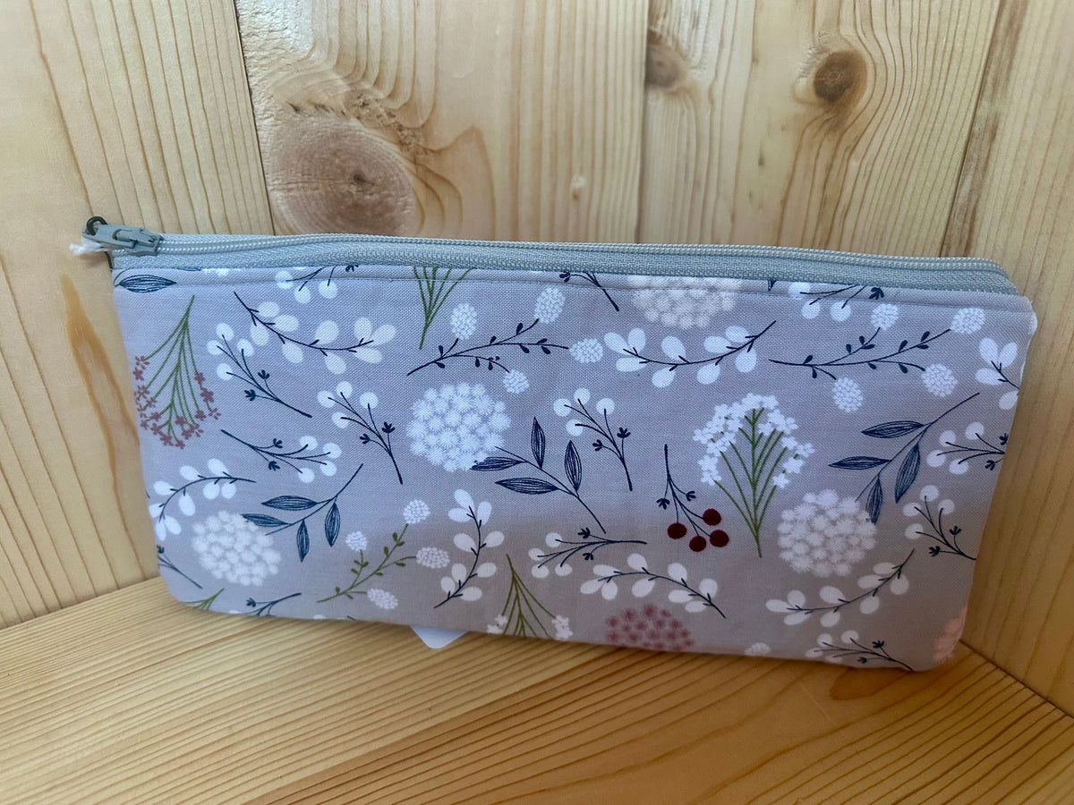 Handmade 100% Cotton Zipper Pouch | Everyday Organizer