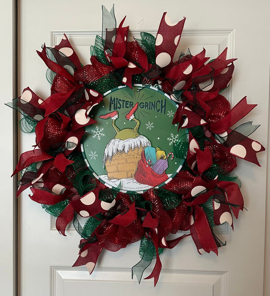 Wreath - Mister Grinch