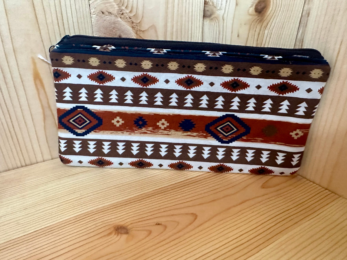 Handmade 100% Cotton Zipper Pouch | Everyday Organizer
