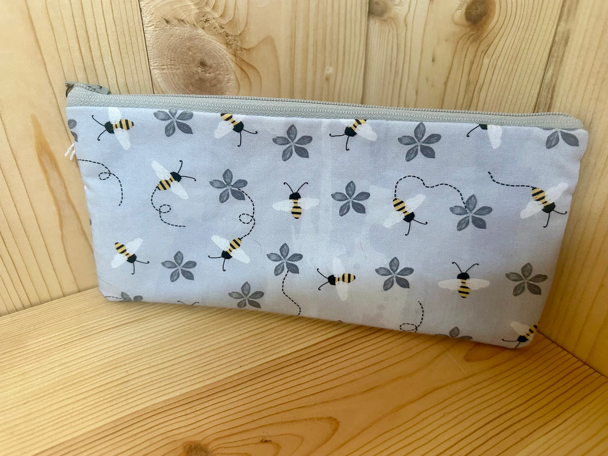Handmade 100% Cotton Zipper Pouch | Everyday Organizer