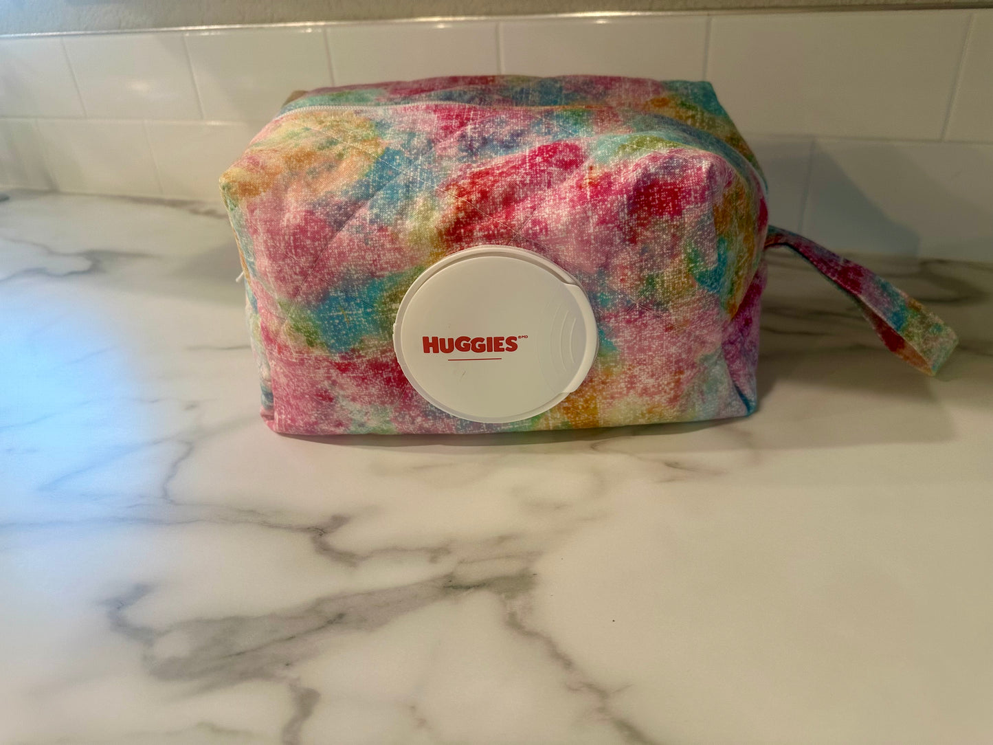 Handmade 100% Cotton Diaper & Wipe Bag | Baby Essentials Organizer