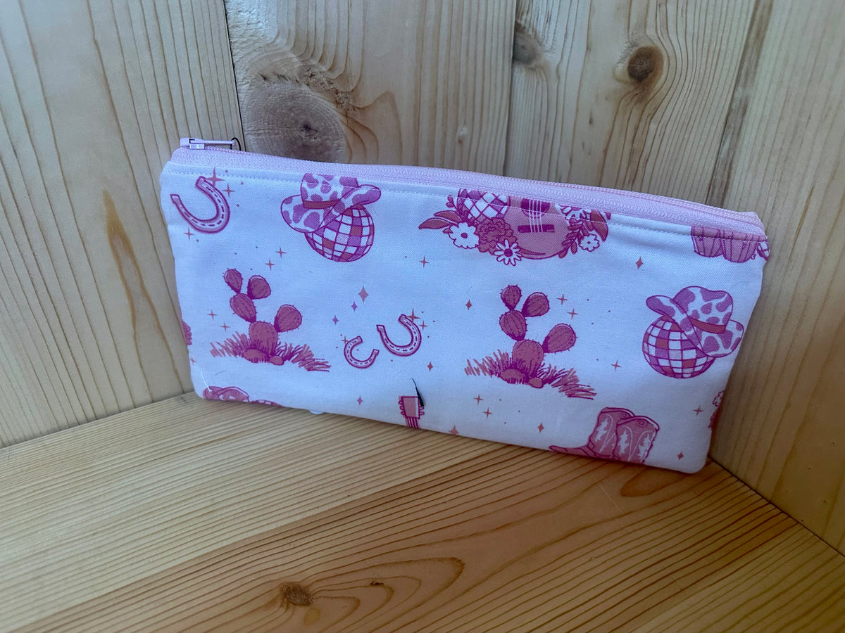 Handmade 100% Cotton Zipper Pouch | Everyday Organizer