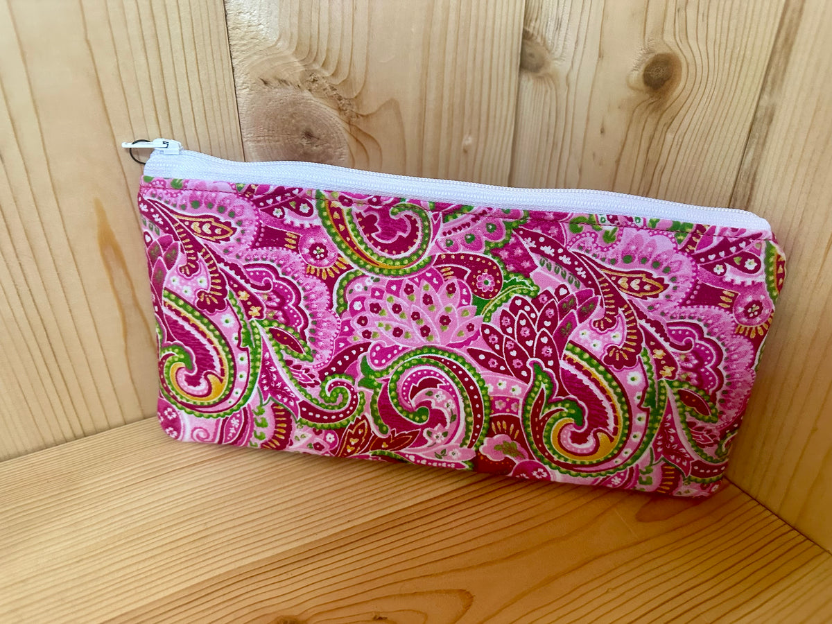 Handmade 100% Cotton Zipper Pouch | Everyday Organizer