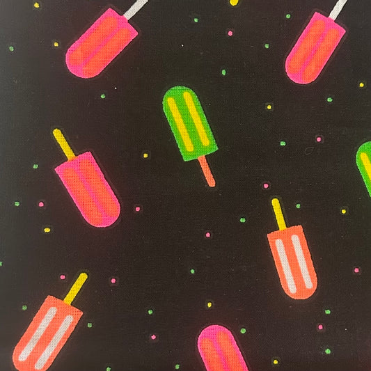 Keychain Wristlet - Neon Popsicles