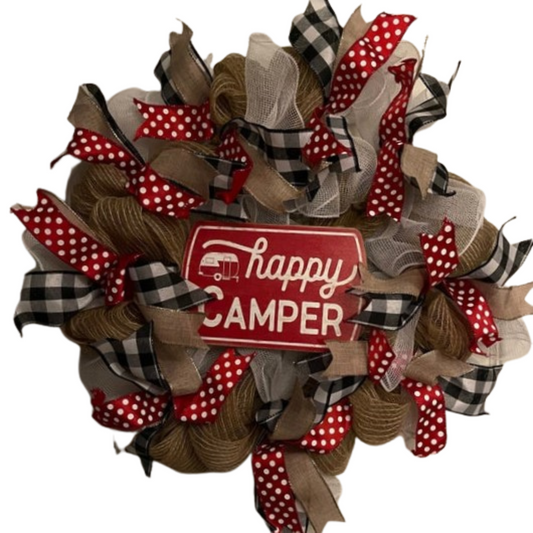 Wreath - Happy Camper