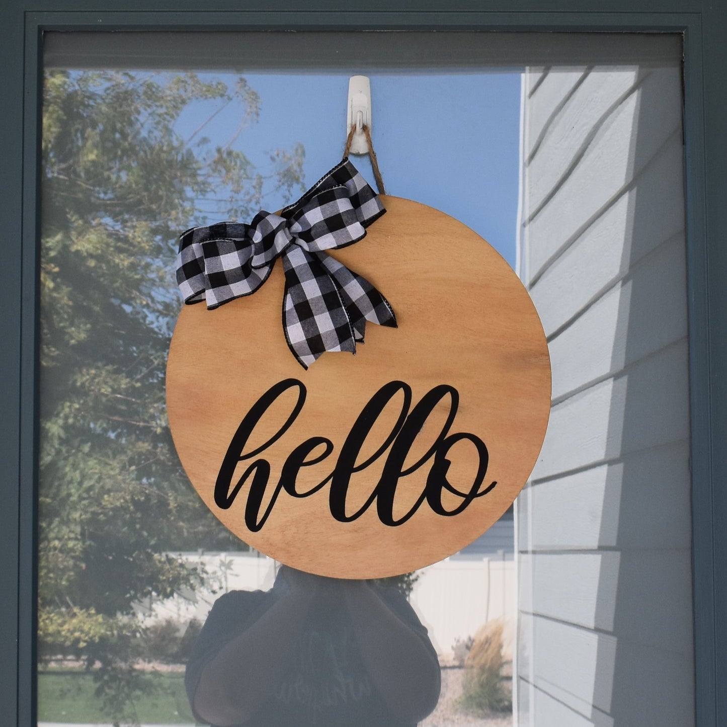 Door Sign - Hello