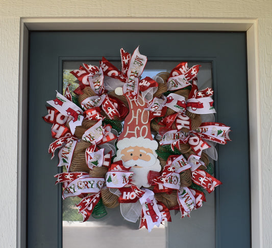 Wreath - Santa