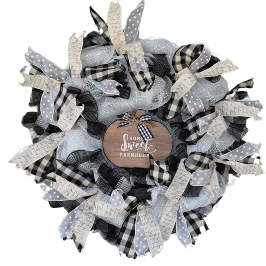 Wreath - Home Sweet Farmhouse