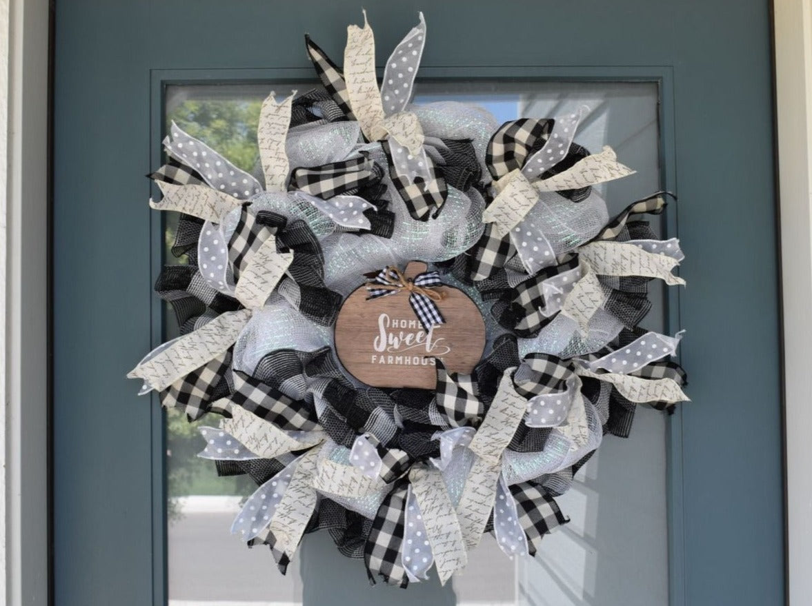 Wreath - Home Sweet Farmhouse