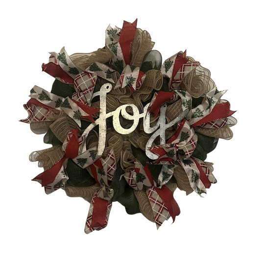 Joy Wreath (Red)