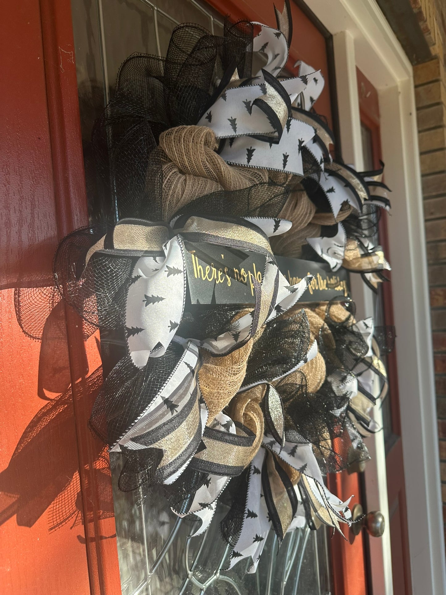 There's No Place Like Home For the Holidays Wreath