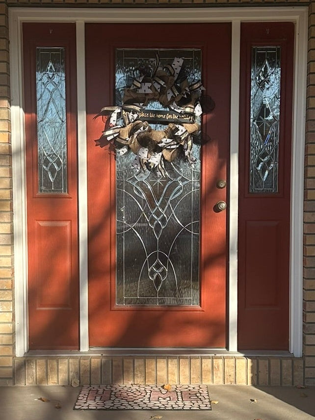 There's No Place Like Home For the Holidays Wreath