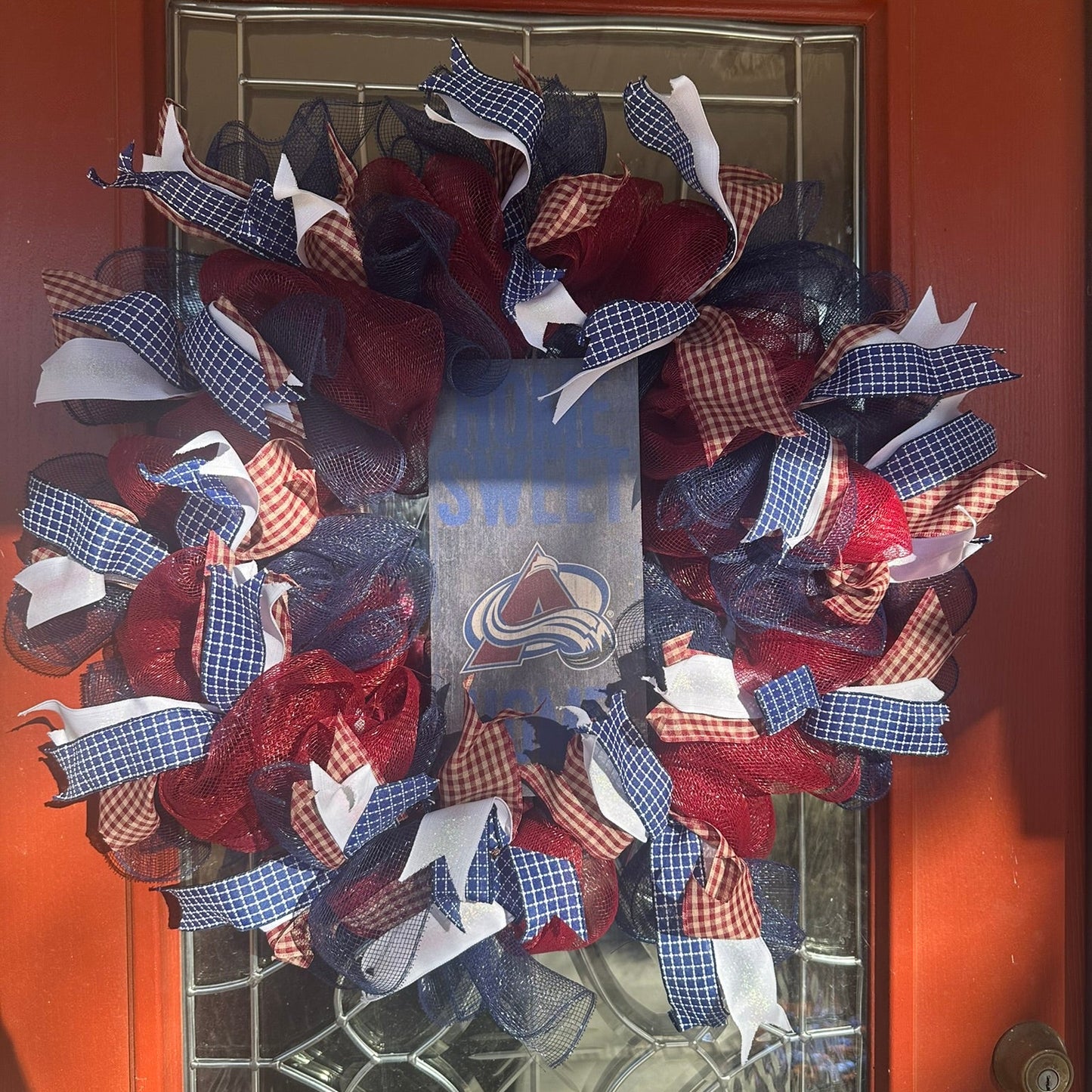 Colorado Avalanche Wreath