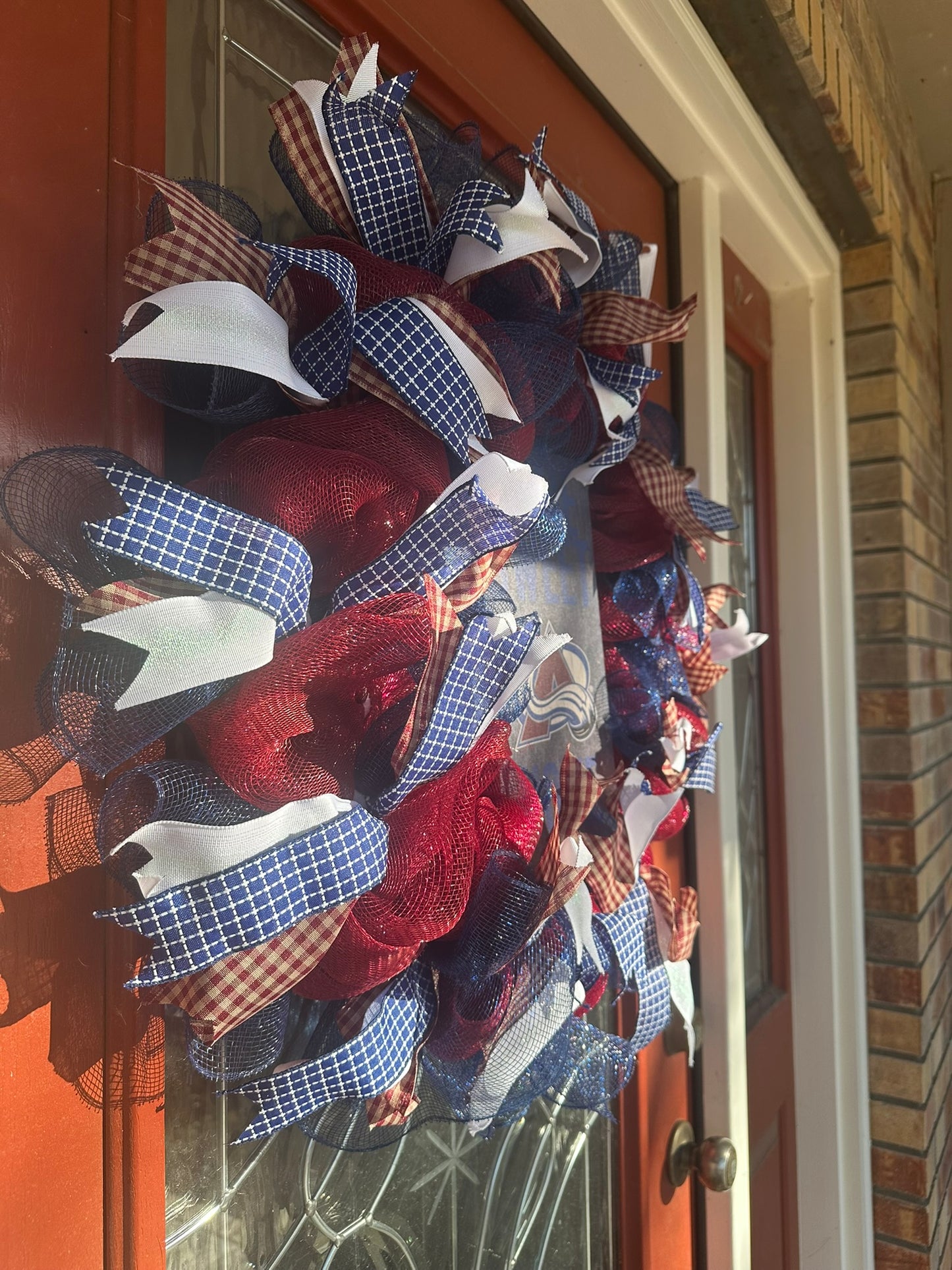 Colorado Avalanche Wreath