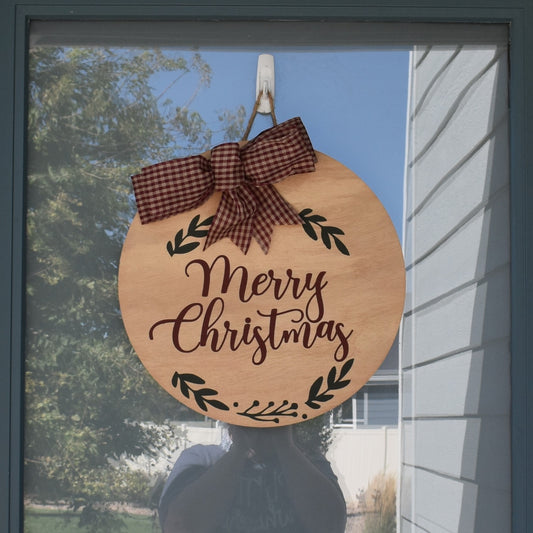 Door Sign - Merry Christmas