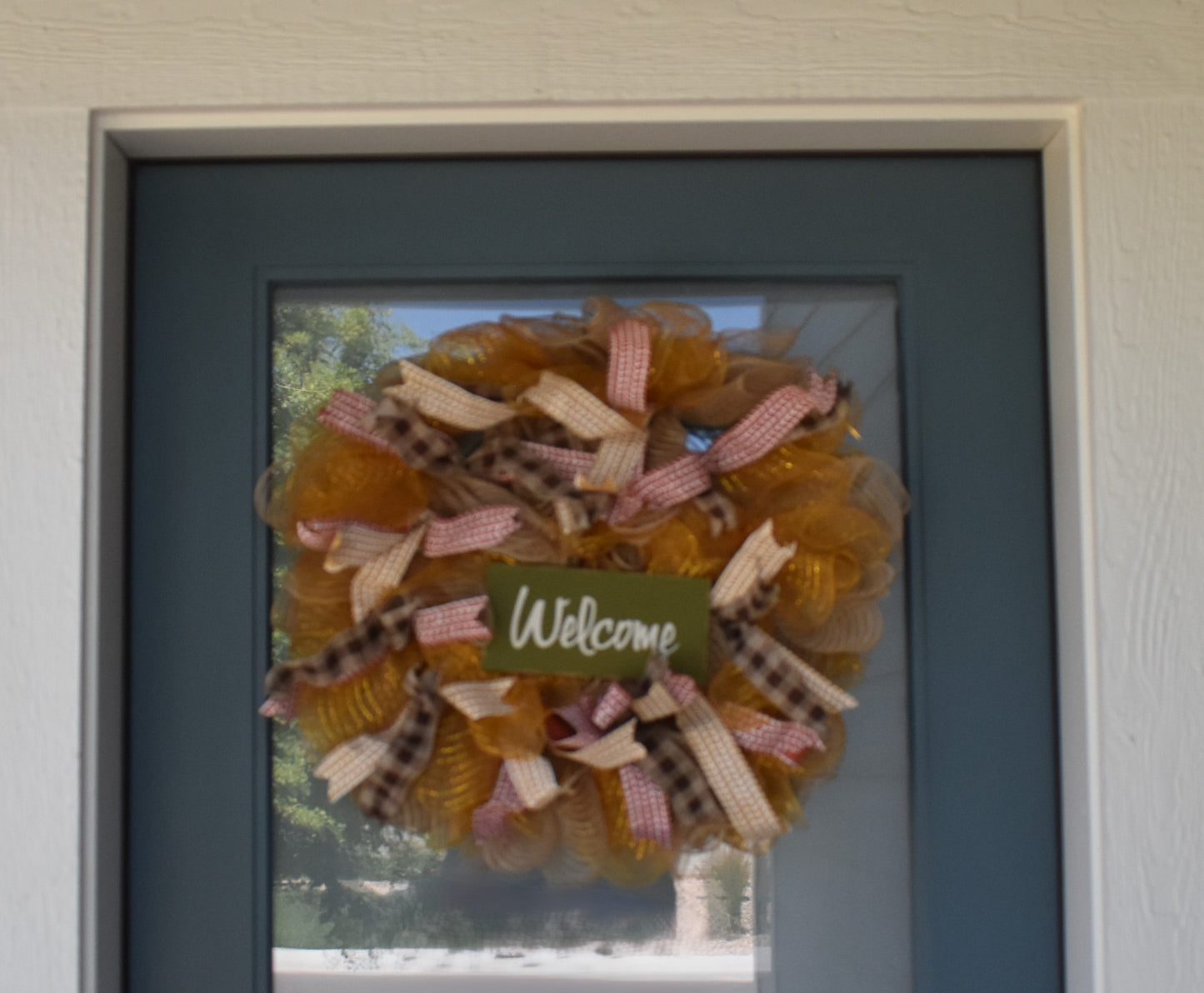 Wreath - Fall Themed Welcome