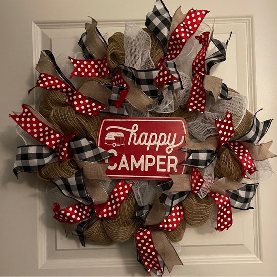 Wreath - Happy Camper