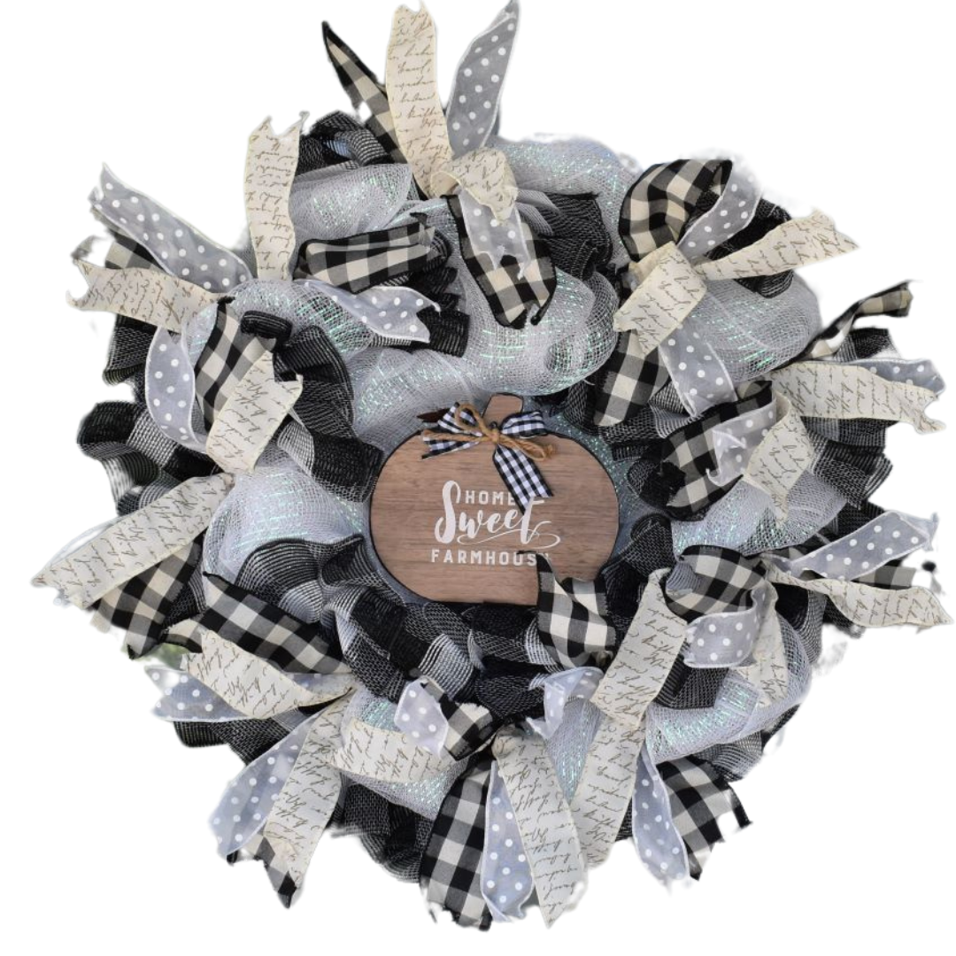 Handmade wreath from The Prairie Pine